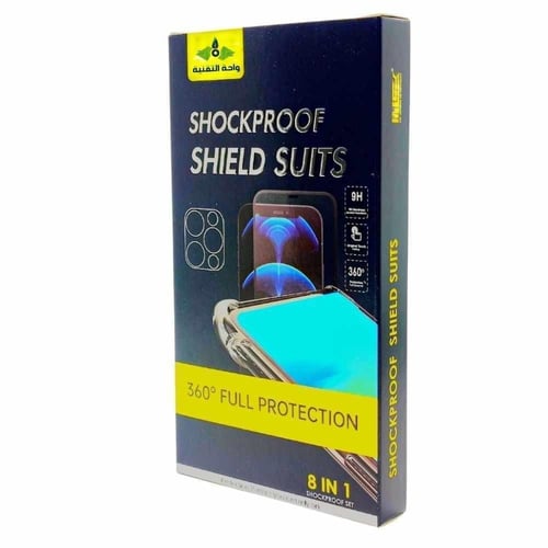 بكج حماية متكامل من السراميك 360 درجة مع حامي كامي...