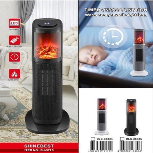 دفاية كهربائية عمودية 2000w من DLC ضمان سنتين