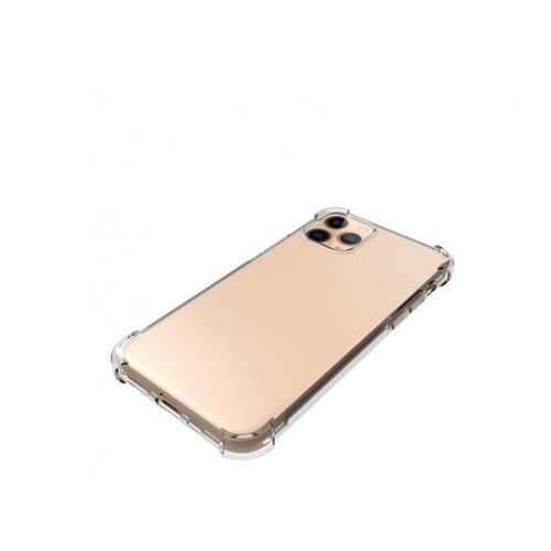 غطاء كفر حماية شفاف مدعم الزوايا لهاتف ايفون 11 بر...