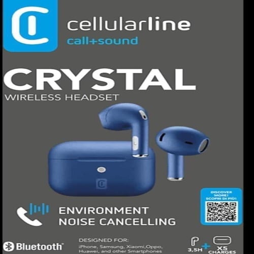 سماعات بلوتوث كرستال الايطالية من سليولار لاين مدة...