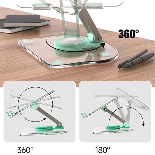 حامل الأجهزة اللوحية القابل للطي والدوران 360 درجة...