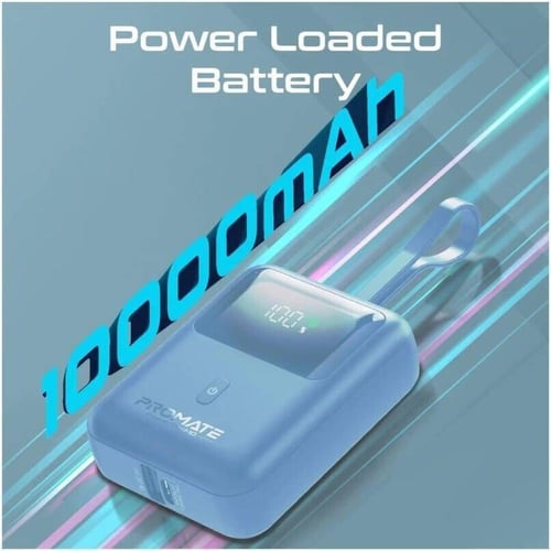 باور بانك بحجم صغير بسعة 10000 ميلي أمبير من برومي...