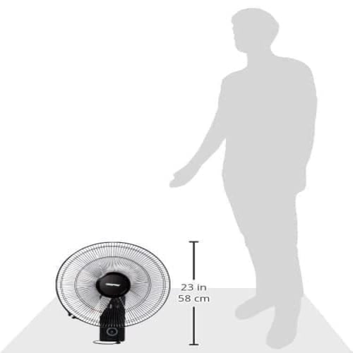 مروحة كهربائية جدارية 60واط من جيباس تثبت على الحا...