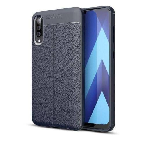 غطاء كفر حماية مرن أزرق لجهاز سامسونج جالكسي A30s