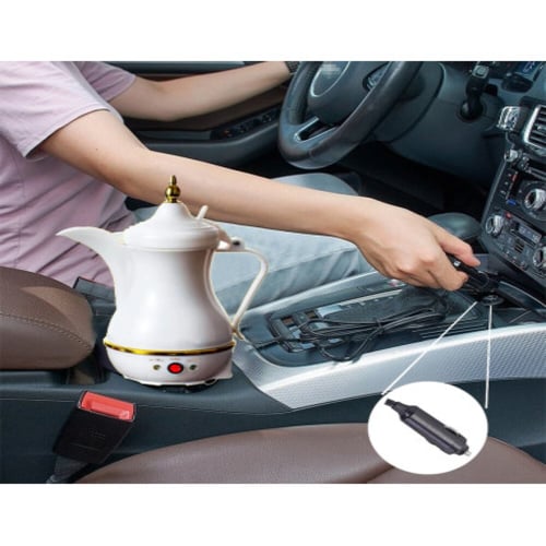 دله المسافر لصنع القهوة على ولاعة السيارة - سعة 40...