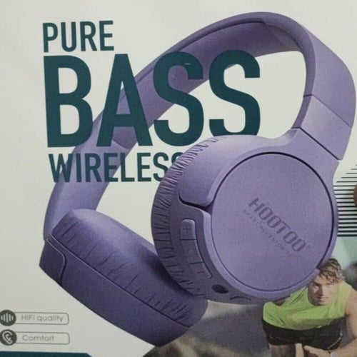 هوتو - سماعات رأس رياضية لاسلكية موديل HT-610 HooT...