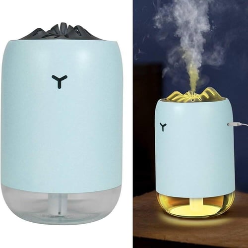 فواحة مع اضاءة و مرطب هواء