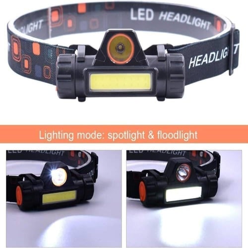 كشاف رأس LED HEAD LAMP بنوعين من الإضاءة DLC-32803...
