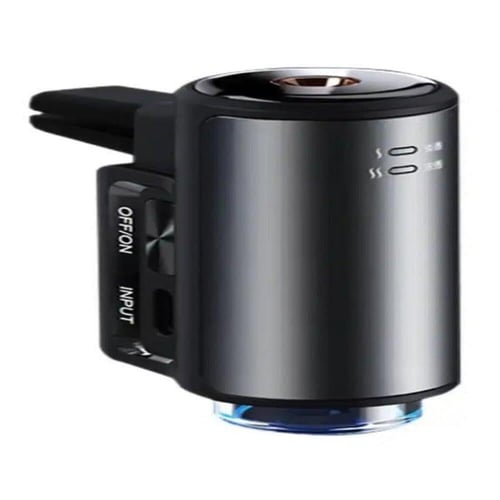 معطر سيارة الكتروني مع ثلاث عطور فواحة