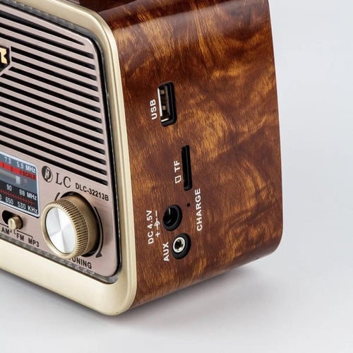 راديو زمان مع مكبر صوت بلوتوث مزود بمدخل ذاكرة و a...