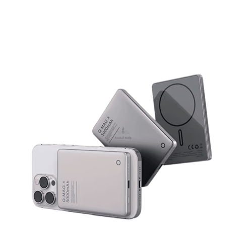 باور بنك MagSafe بقوة 15واط من الألومنيوم بسعة 500...