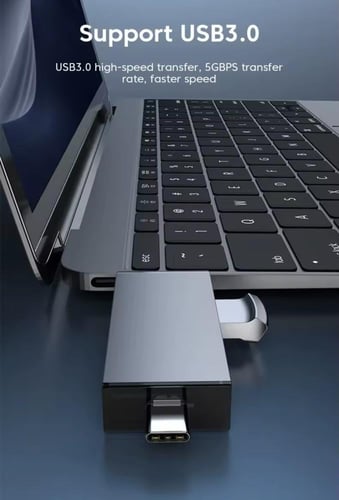 قارئ بطاقة الذاكرة وفلاش يو اس بي USB 3.0 إلى SD T...