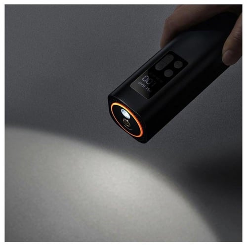 منفاخ كهربائي للسيارة محمول ذكي مع اضاءة LED ماركة...