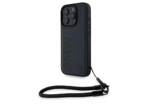 جراب خلفي لهاتف iPhone 16 Pro Max مع حزام يد مصنوع...