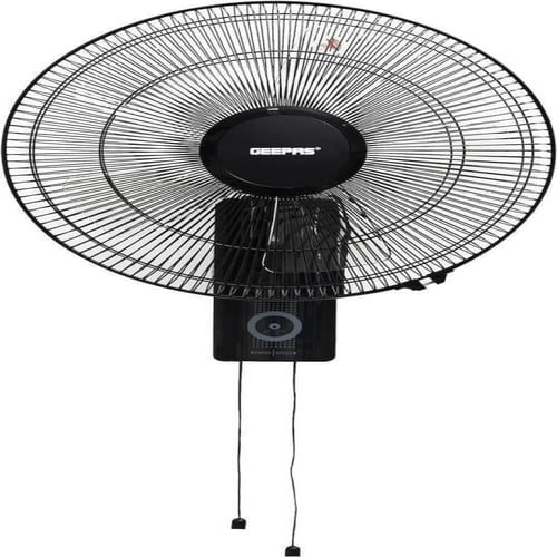 مروحة كهربائية جدارية 60واط من جيباس تثبت على الحا...