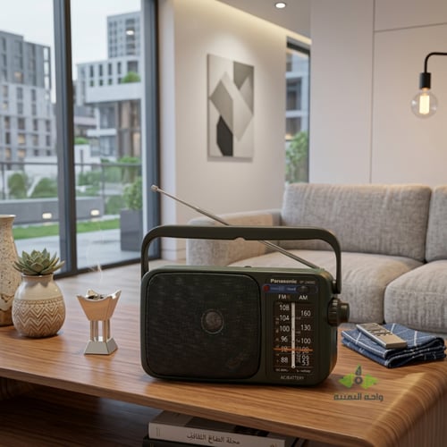 راديو باناسونيك الاصلي FM/AM RF-2400D أسود Panason...