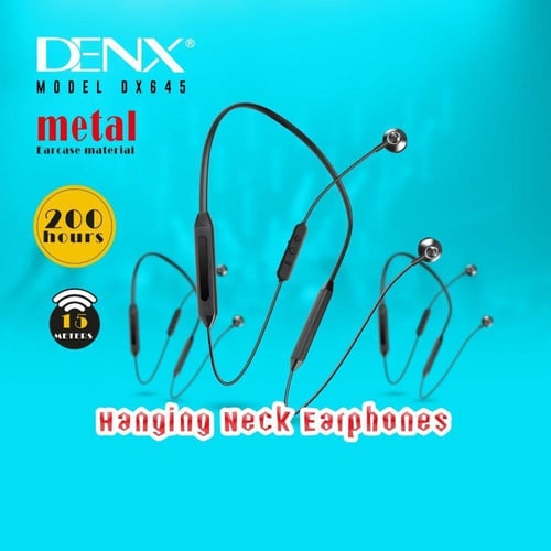 سماعة لاسلكية بلوتوث من DENX تعمل 200ساعه موديل DX...