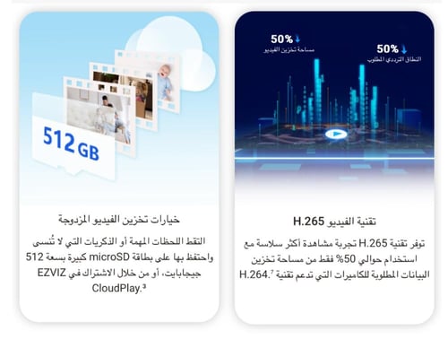 كاميرا مراقبة بحجم صغير جودة 2k تعمل على شريحة الب...