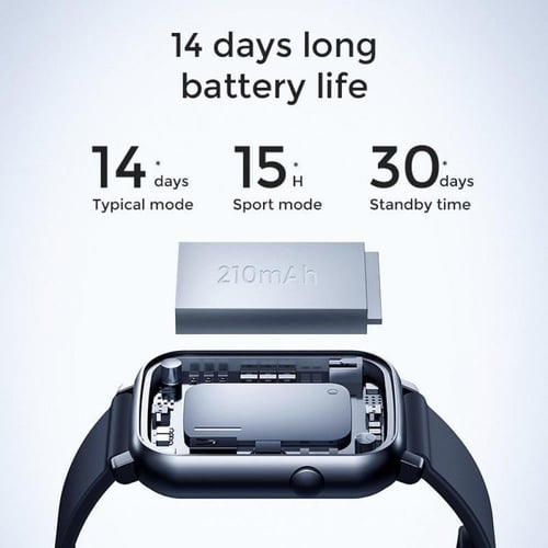 ساعة جيروم الذكية JOYROOM JR-FT1 ، ضمان الكود الذه...