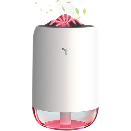 فواحة مع اضاءة و مرطب هواء