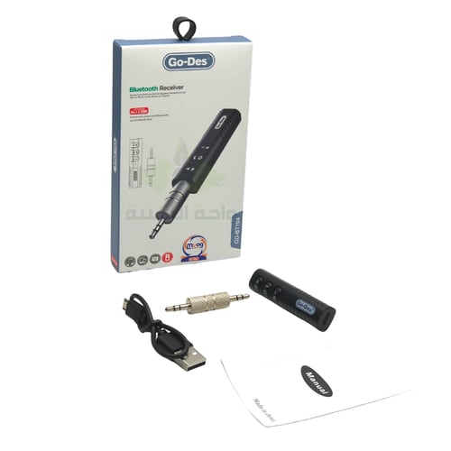 وصلة بلوتوث AUX للسيارة GD-BT104 تدعم المكالمات وا...