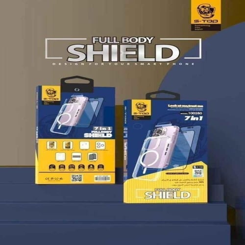 بكج الحماية الاقوى 7 في 1 لجهاز سامسونج جالاكسي اس...