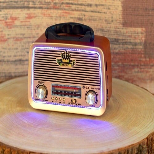 بكج القمر المضيئ + راديو زمان مع مكبر صوت + فواحة...