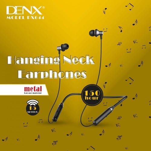 سماعة لاسلكية بلوتوث من DENX تعمل 150ساعه موديل DX...