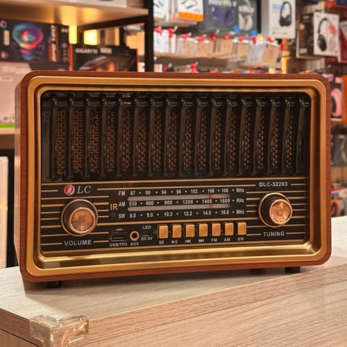 راديو زمان متنقل وسبيكر وبلوتوث مع ريموت و USB كلا...