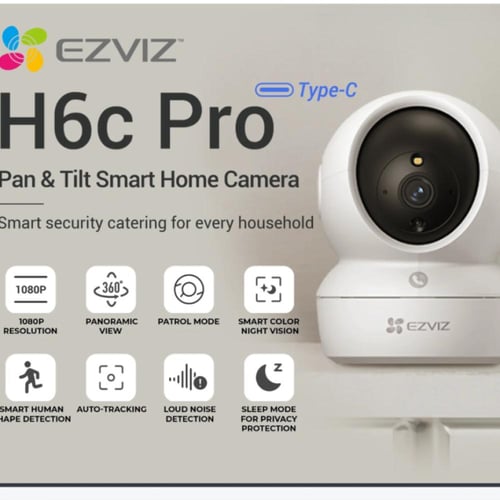 كاميرا مراقبة داخلية متحركة واي فاي ايزفيز 1080-H6...