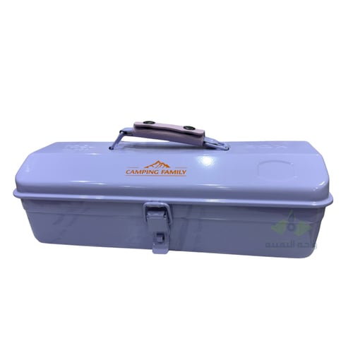 صندوق عزبة شاي حديد بكامل الاغراض مناسب للبر والكش...