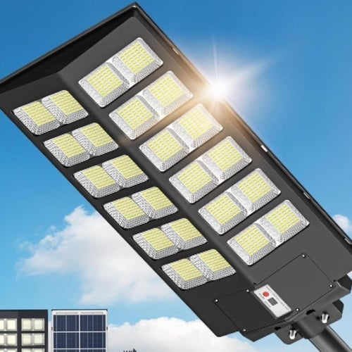 مصباح طاقة شمسية مع بطارية بسعة 25000 مللي أمبير و...