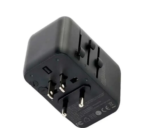 فيش السفر العالمي من موج ماكس بقوة 85 واط مع سلك س...