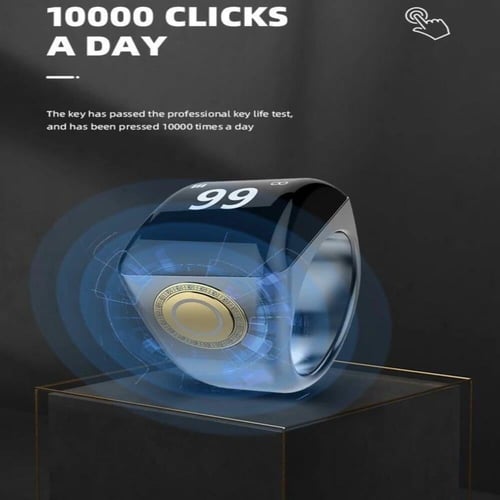 سبحة ( مسبحة ) الكترونية - خاتم التسبيح الذكي مع ت...