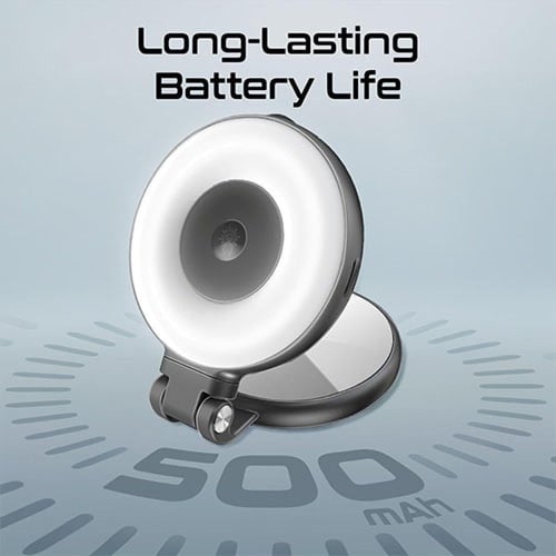 إضاءة مغناطيسية للجوال مع مرايا من بروميت Promate...