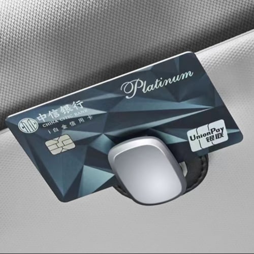 حامل النظارات الشمسية والبطاقات الانيق للسيارة من...