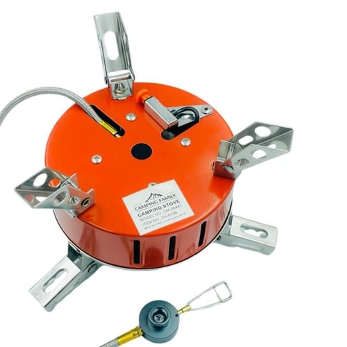 موقد غاز للتخيم صغير الحجم 5 عيون Camping Family C...