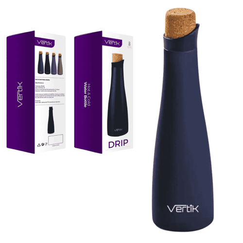 مطارة ماء فيرتيك مق حافظ للحرارة و البرودة لمدة 12...