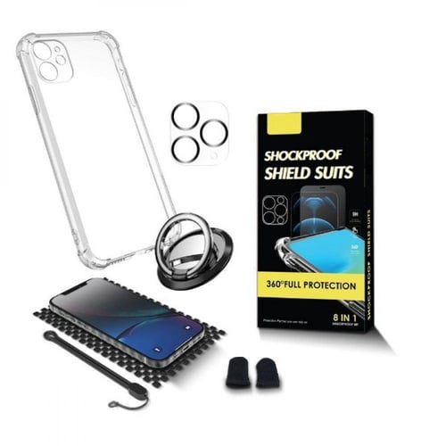 بكج حماية متكامل من السراميك 360 درجة مع حامي كامي...