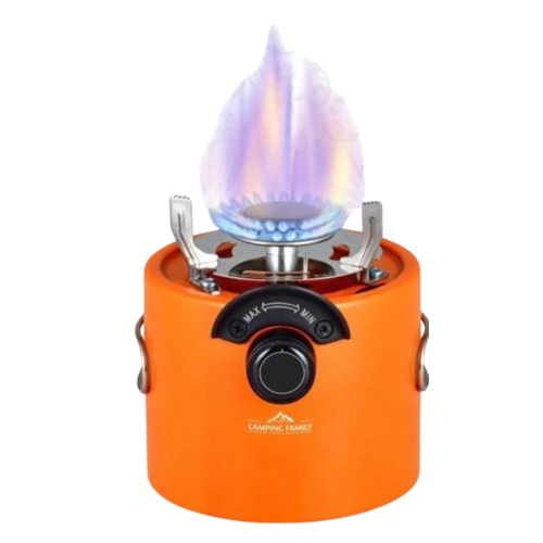 دافور موقد و دفاية غاز متنقلة حجم صغير CAMPING FAM...