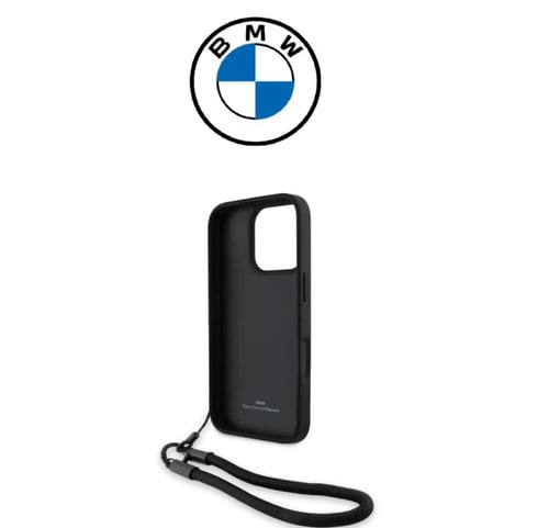 جراب خلفي لهاتف iPhone 16 Pro Max مع حزام يد مصنوع...