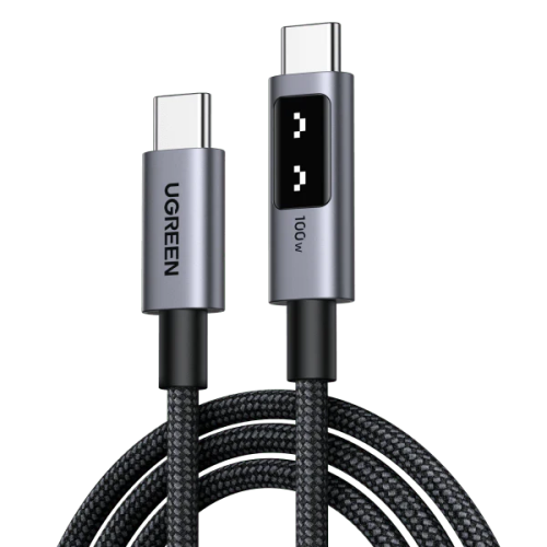 يوجرين - كيبل شحن تايب سي الى تايب سي أونو 100 واط...