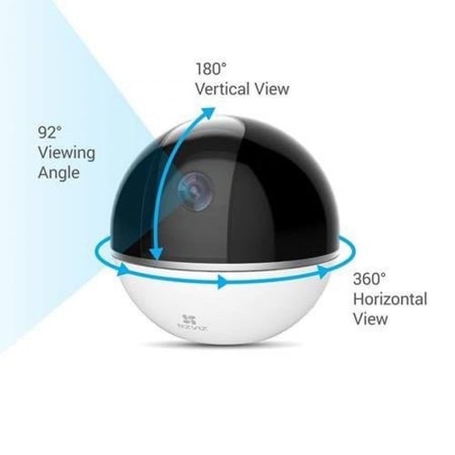 كاميرا مراقبة ذكية للمنزل C6TC من ايزفيز EZVIZ، 10...