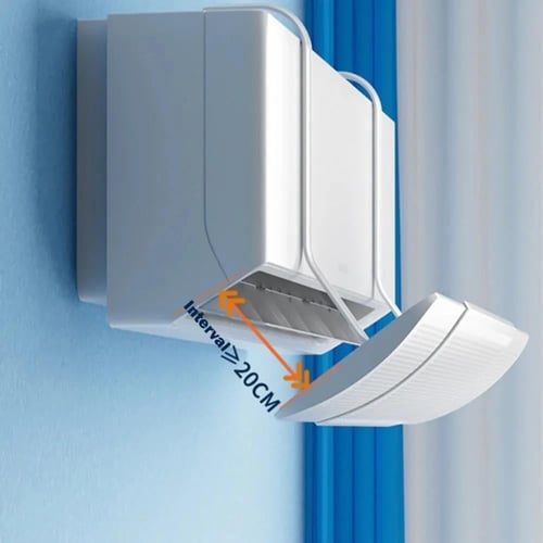 عاكس هواء مكيفات سبيلت بتصميم يمنع الهواء بشكل مبا...