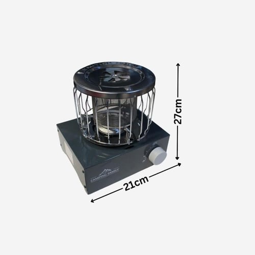 دفاية وموقد غاز Camping Family CM-36407 - قوة 3000...