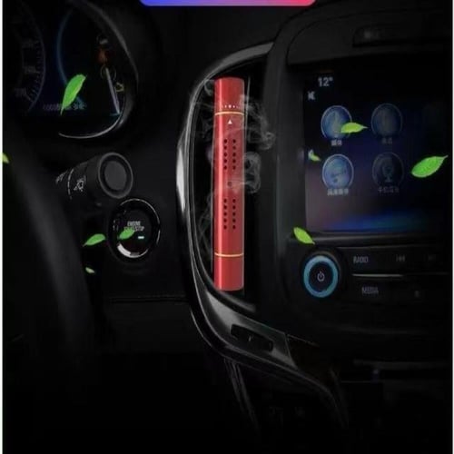 معطر للسيارة برائحة المنعشه على مكيف السيارة