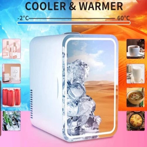 ثلاجة المكياج والجمال والعناية الصغيرة للمنزل والس...