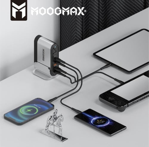 منصة شحن بقوة 300 واط من موج ماكس 5مداخل PD و 3مدا...