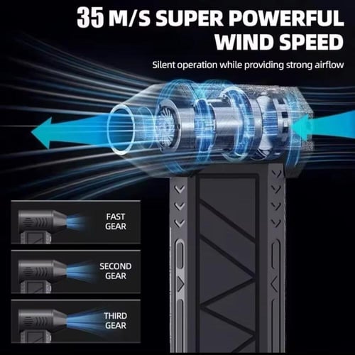 منفاخ مروحة تيربو نفاثة قوية صغيرة، مروحة قوية ، م...