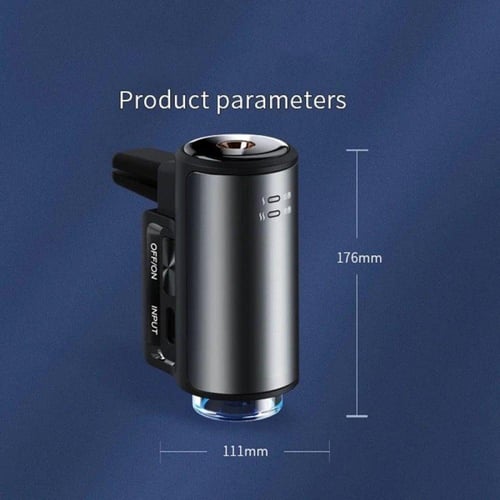 معطر سيارة الكتروني مع ثلاث عطور فواحة